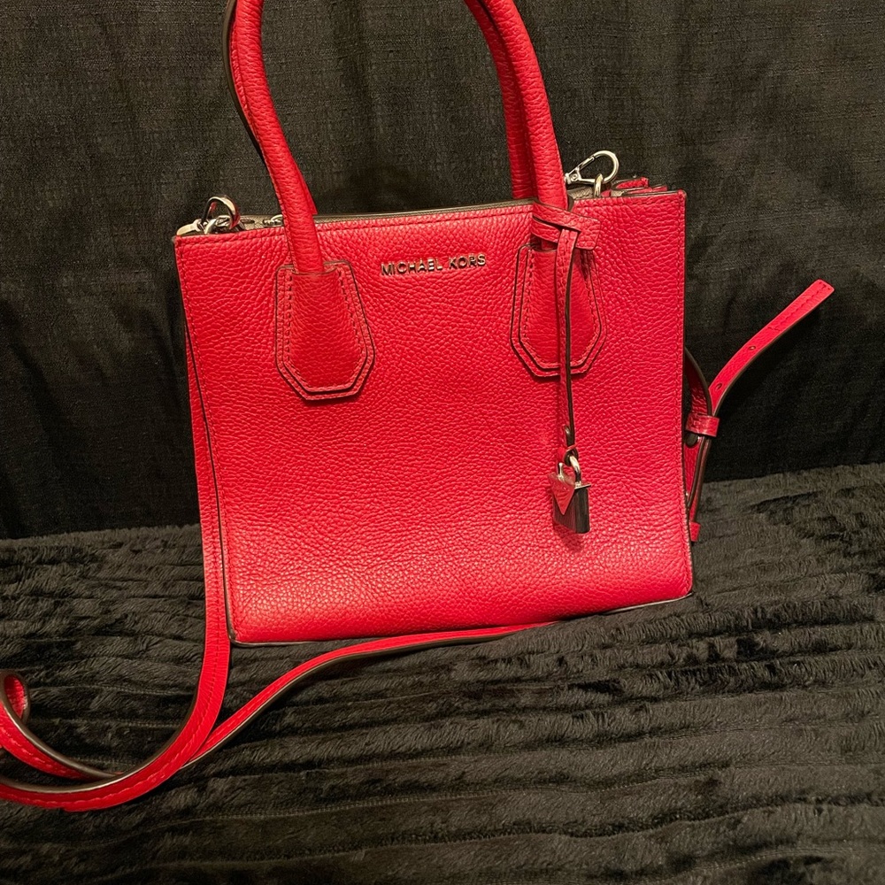 Michael Kors red mini bag